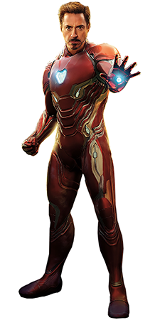 kartonová postava v životní velikosti Iron Man (Robert Downey jr.)