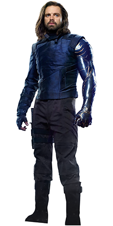 kartonová postava v životní velikosti Sebastian Stan (Avengers)